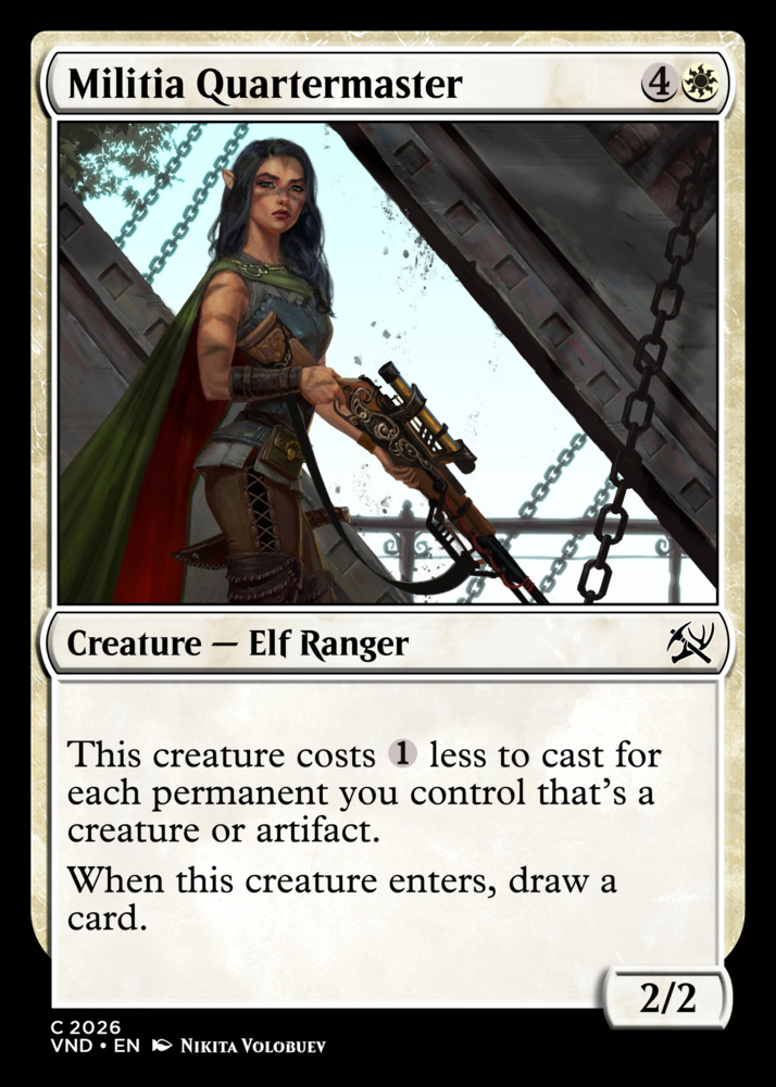 Militia Quartermaster